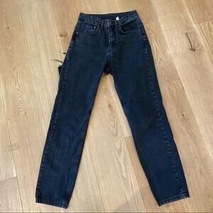 Ragged Priest - Cut Out Butt Jeans in Black